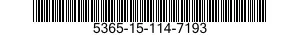 5365-15-114-7193 RING,RETAINING 5365151147193 151147193