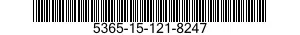 5365-15-121-8247 PLUG,MACHINE THREAD 5365151218247 151218247