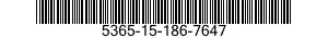 5365-15-186-7647 SPACER,STRAIGHT 5365151867647 151867647