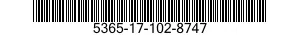 5365-17-102-8747 PLUG,MACHINE THREAD 5365171028747 171028747