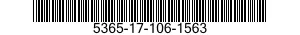 5365-17-106-1563 BUSHING,NONMETALLIC 5365171061563 171061563