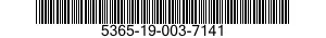 5365-19-003-7141 PLUG,MACHINE THREAD 5365190037141 190037141