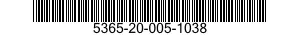 5365-20-005-1038 SPACER,STRAIGHT 5365200051038 200051038
