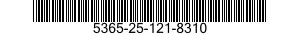 5365-25-121-8310 PLUG,MACHINE THREAD 5365251218310 251218310