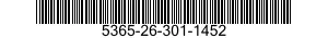 5365-26-301-1452 PLUG,MACHINE THREAD 5365263011452 263011452
