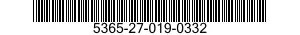 5365-27-019-0332 SPACER,SPECIAL SHAPED 5365270190332 270190332