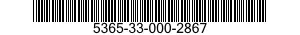 5365-33-000-2867 SPACER,PLATE 5365330002867 330002867