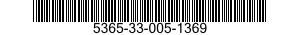 5365-33-005-1369 PLUG,MACHINE THREAD 5365330051369 330051369