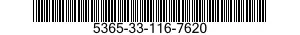 5365-33-116-7620 PLUG,MACHINE THREAD 5365331167620 331167620