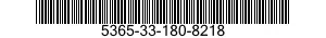 5365-33-180-8218 PLUG,MACHINE THREAD 5365331808218 331808218