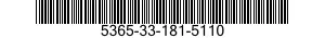 5365-33-181-5110 PLUG,MACHINE THREAD 5365331815110 331815110