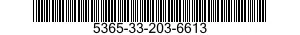 5365-33-203-6613 PLUG,MACHINE THREAD 5365332036613 332036613