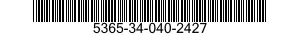 5365-34-040-2427 PLUG,MACHINE THREAD 5365340402427 340402427