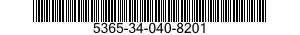 5365-34-040-8201 PLUG,MACHINE THREAD 5365340408201 340408201