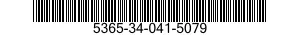 5365-34-041-5079 PLUG,MACHINE THREAD 5365340415079 340415079