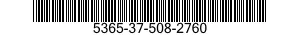 5365-37-508-2760 BUSHING,MACHINE THREAD 5365375082760 375082760