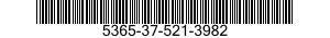 5365-37-521-3982 SPACER,SPECIAL SHAPED 5365375213982 375213982