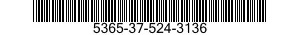 5365-37-524-3136 BUSHING BLANK 5365375243136 375243136