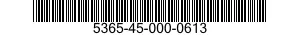 5365-45-000-0613 BUSHING,SLEEVE 5365450000613 450000613