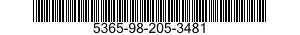 5365-98-205-3481 SPACER,SPECIAL SHAPED 5365982053481 982053481