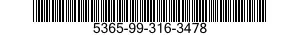 5365-99-316-3478 PLUG,MACHINE THREAD 5365993163478 993163478