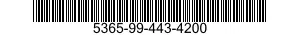 5365-99-443-4200  5365994434200 994434200