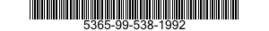 5365-99-538-1992 PLUG,MACHINE THREAD 5365995381992 995381992