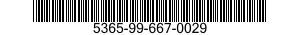 5365-99-667-0029 PLUG,PIPE 5365996670029 996670029