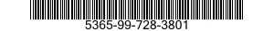5365-99-728-3801 PLUG,MACHINE THREAD 5365997283801 997283801