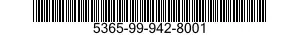 5365-99-942-8001 PLUG,MACHINE THREAD 5365999428001 999428001