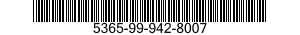 5365-99-942-8007 PLUG,MACHINE THREAD 5365999428007 999428007