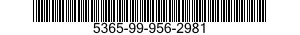 5365-99-956-2981 PLUG,MACHINE THREAD 5365999562981 999562981