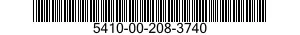 5410-00-208-3740 PANEL ASSEMBLY,INST 5410002083740 002083740