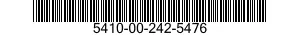 5410-00-242-5476  5410002425476 002425476
