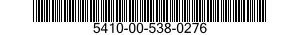 5410-00-538-0276  5410005380276 005380276