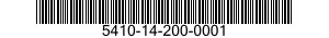 5410-14-200-0001 O-RING 5410142000001 142000001