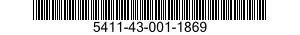 5411-43-001-1869 SHELTER,EXPANDABLE 5411430011869 430011869