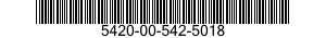 5420-00-542-5018  5420005425018 005425018