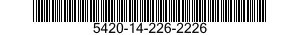 5420-14-226-2226  5420142262226 142262226