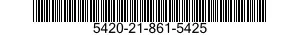 5420-21-861-5425  5420218615425 218615425