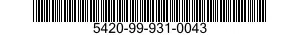 5420-99-931-0043 BEARING UNIT,PLAIN 5420999310043 999310043