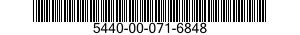 5440-00-071-6848  5440000716848 000716848