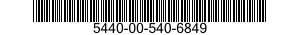 5440-00-540-6849  5440005406849 005406849