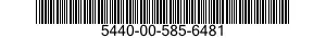 5440-00-585-6481  5440005856481 005856481