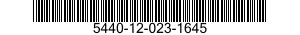 5440-12-023-1645  5440120231645 120231645