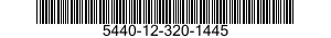 5440-12-320-1445 GUARD RAIL SECTION,SCAFFOLDING 5440123201445 123201445