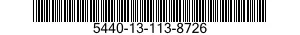 5440-13-113-8726 LADDER,EXTENSION 5440131138726 131138726