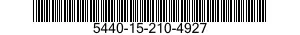 5440-15-210-4927 SCALA A SFILO IN AL 5440152104927 152104927