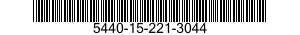 5440-15-221-3044 PIANO DI LAVORO X P 5440152213044 152213044