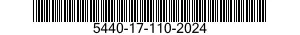 5440-17-110-2024 LADDER,EXTENSION 5440171102024 171102024